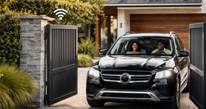 RFID vehicle entry