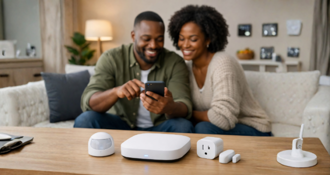 Smart Home Hub Connects